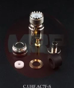 MFJ ZMP-CS07F-U, M,P, UHF(SO-239) FEMALE, SOLDER,7MM(.287~DIA),UF7