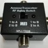 MFJ-1703B, SWITCH, ANT/XMTR CROSS OVER SWITCH, 1.8-54MHz