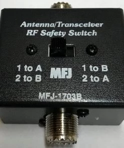 MFJ-1703B, SWITCH, ANT/XMTR CROSS OVER SWITCH, 1.8-54MHz