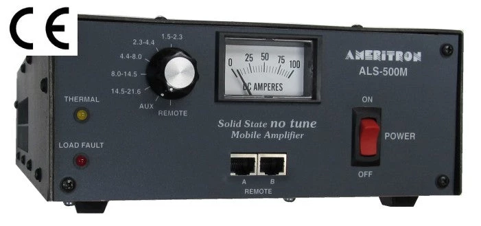 Ameritron ALS-500MXCE, 500 WATT, MOBILE, SOLID STATE, 13.8 VDC, EXPORT,CE 3 Ameritron ALS-500MXCE, 500 WATT, MOBILE, SOLID STATE, 13.8 VDC, EXPORT,CE