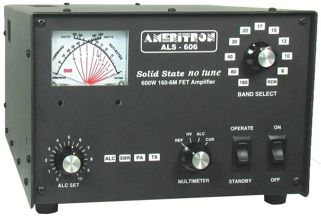 Ameritron ALS-606S, AMPLIFIER, HF+6M, 600W, SOLID STATE,W/SWITCHING PS 3 Ameritron ALS-606S, AMPLIFIER, HF+6M, 600W, SOLID STATE,W/SWITCHING PS