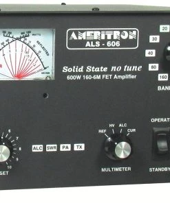 Ameritron ALS-606A, AMPLIFIER, HF+6M, 600W, SOLID STATE, AMP NO PS