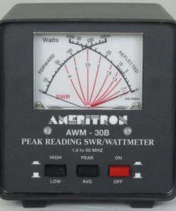 Ameritron AWM-30B, HF+6M, SWR/WATTMETER, PEAK READING, 3kW