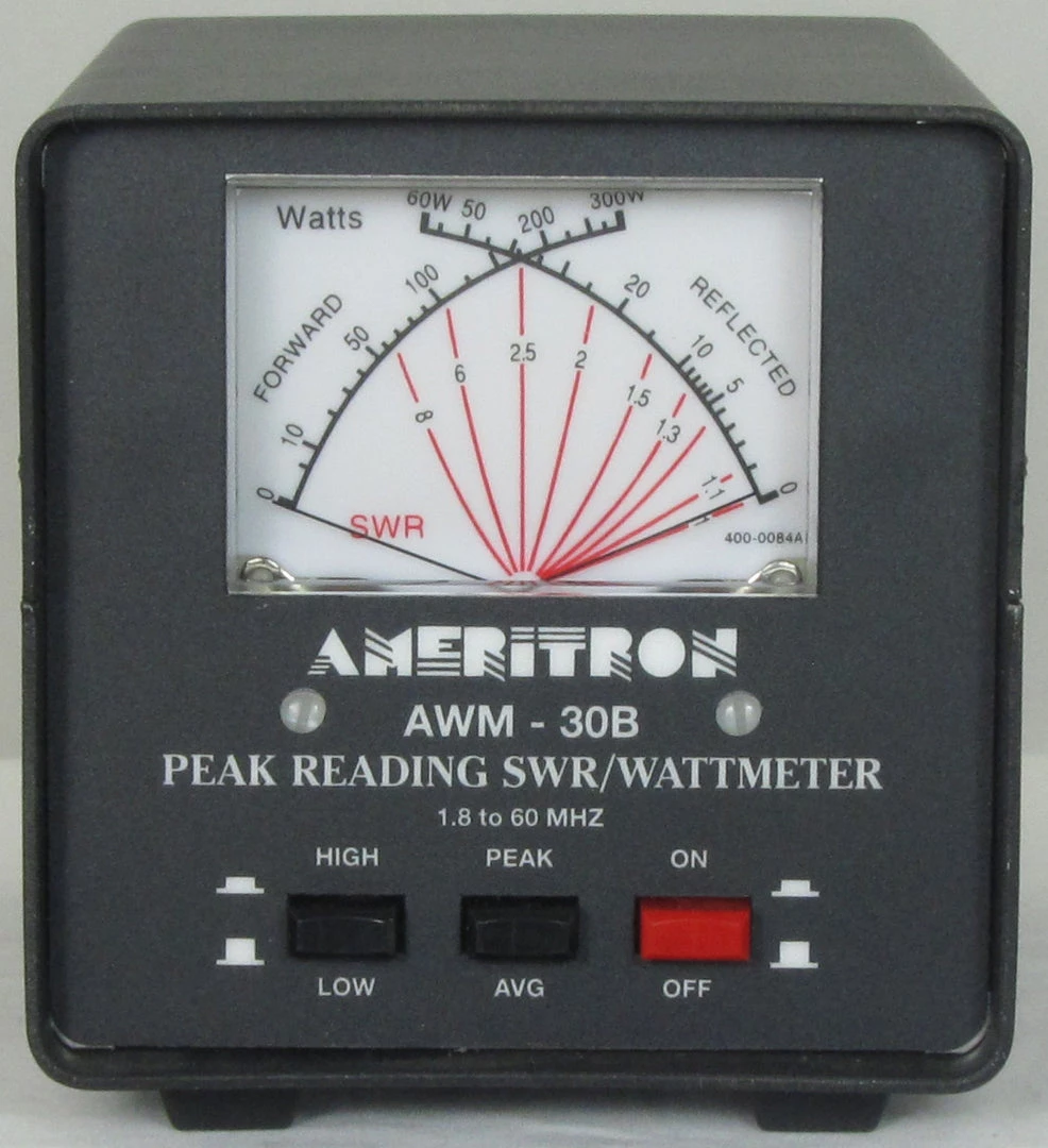 Ameritron AWM-30B, HF+6M, SWR/WATTMETER, PEAK READING, 3kW 3 Ameritron AWM-30B, HF+6M, SWR/WATTMETER, PEAK READING, 3kW