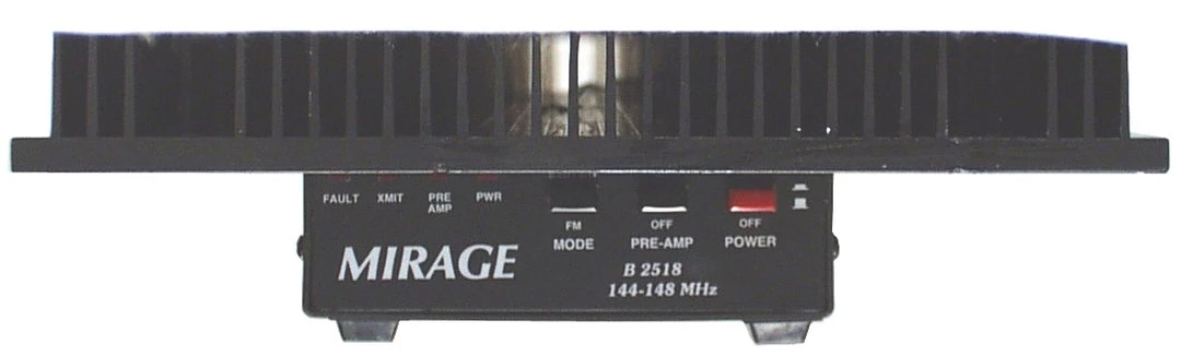 Mirage B-2518-R, VHF R.AMP,10-12W IN-120W OUT,145-148 MHz 3 Mirage B-2518-R, VHF R.AMP,10-12W IN-120W OUT,145-148 MHz