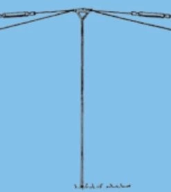 Hygain DP-5BDQ, MULTIBAND HY-Q TRAP DOUBLET, 80M THROUGH 10M