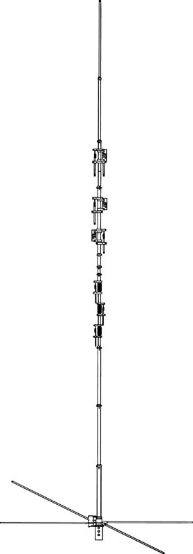 Hygain Hy-Gain DX-77A, 7-BAND HF VERTICAL, 10/12/15/17/20/30/40M 3 Hygain Hy-Gain DX-77A, 7-BAND HF VERTICAL, 10/12/15/17/20/30/40M