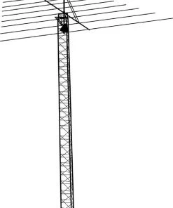 Hygain LP-1010A, HF LOG PERIODIC, 10/12/15/17/20/30 M