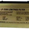 Vectronics LP-2500, IT, LOW PASS FILTER, 2500W