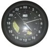 MFJ-105D, CLOCK, 24 HOUR ANALOG QUARTZ WALL CLOCK