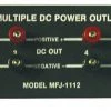 MFJ-1112, DC, POWER STRIP, 6 OUTLET
