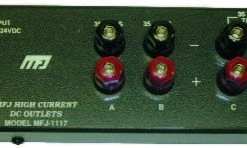 MFJ-1117, HIGH CURRENT DC MULTI-OUTLETS