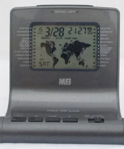 MFJ-112B, CLOCK, DELUXE WORLD MAP