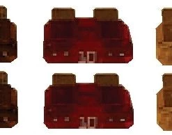 MFJ-11F20, ATO FUSE PACK, 2EA, 1,5,10,25,40 AMP