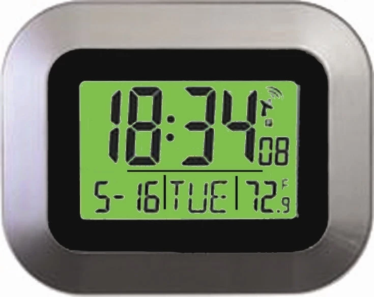 MFJ-130BRC, CLOCK, ATOMIC, 24/12HR/TEMP/LCD 3 MFJ-130BRC, CLOCK, ATOMIC, 24/12HR/TEMP/LCD