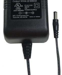 MFJ-1318, AC ADAPTOR, 16VDC, 600MA, 279