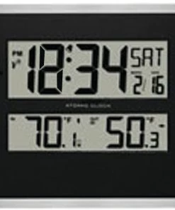 MFJ-155RC, LCD CLOCK, RC, CAL/TEMP/IN/OUT,WITH REMOTE SEN.