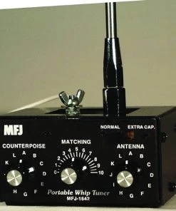 MFJ-1642, WHIP TUNER/ART. GROUND, 10-80M, 150W