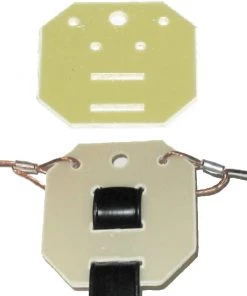 MFJ-16D01, INSULATOR, 450 OHM LADDER LINE, CENTER, FIBREGLASS