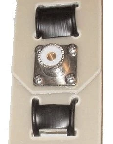 MFJ-16F01, MID FEED POINT LADDER LINE INSULATOR W/SO-239