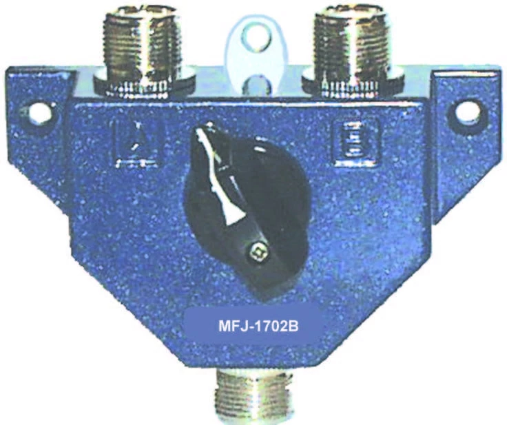 MFJ-1702, ANT SWITCH, HF/VHF/UHF, 2-P COAXIAL 3 MFJ-1702, ANT SWITCH, HF/VHF/UHF, 2-P COAXIAL