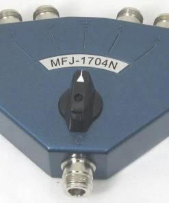 MFJ-1704N, ANT SWITCH, 4 POS.N, 2.5 KW PEP, 0-450 M