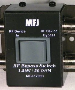 MFJ-1705H, RF BYPASS SWITCH, 1.5kW, DC-60MHz