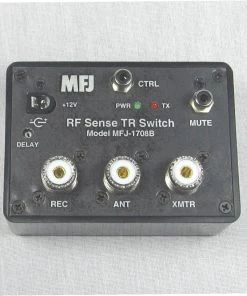 MFJ-1708B-N, RF SENSING, TR SWITCH With N Connector