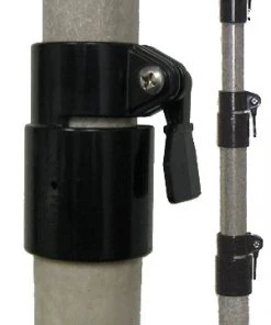 MFJ-1908HD, FIBERGLASS POLE,50FT,7 8FT SEC,1~-2-1/2~,W/Q CLAMP