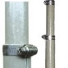 MFJ-1908, FIBERGLASS POLE, 41FT, 7.5 FT/SEC, HOSE CLAMPS