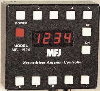 MFJ-1924, PROGRAMMABLE SCREW DRIVER ANT. CONTROLLER 3 MFJ-1924, PROGRAMMABLE SCREW DRIVER ANT. CONTROLLER