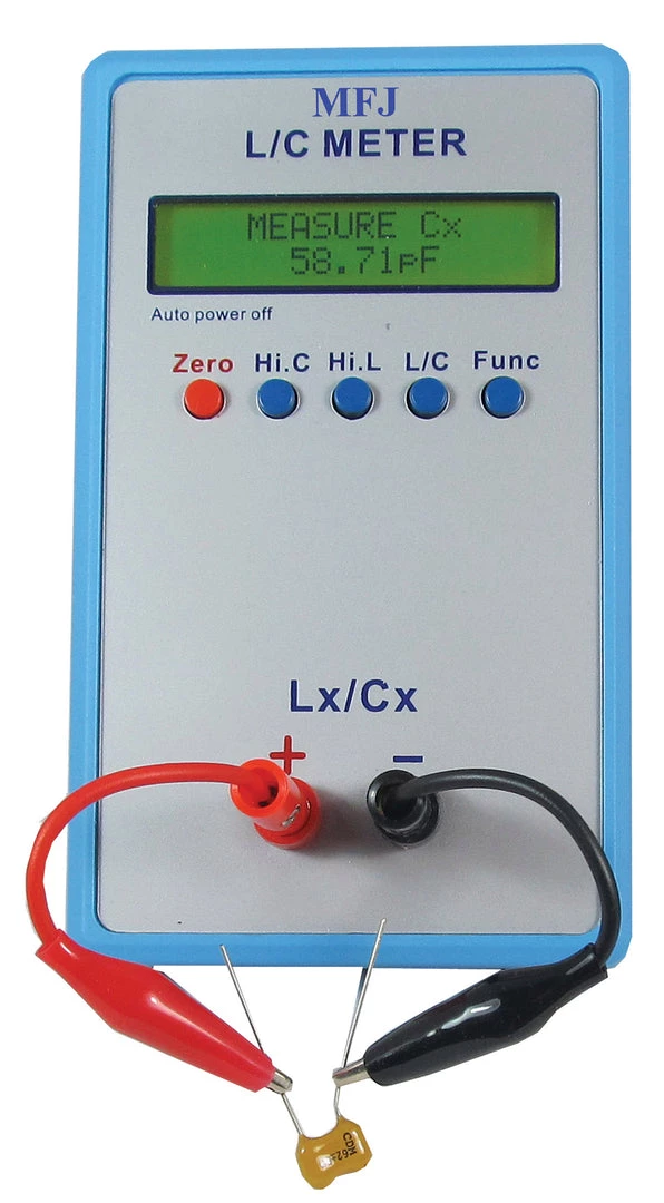 MFJ-200A, INDUCTANCE/CAPACITANCE L/C METER 3 MFJ-200A, INDUCTANCE/CAPACITANCE L/C METER