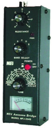 MFJ-204B, ANTENNA BRIDGE, 1.8 MHz TO 30 MHz 3 MFJ-204B, ANTENNA BRIDGE, 1.8 MHz TO 30 MHz