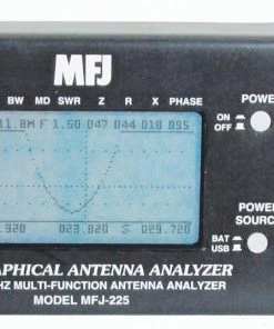 MFJ-225, HF/VHF, 1.8-170 MHz, DUAL PORTS, ANTENNA ANALYZER