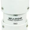 MFJ-2924P, 50 TO 75 OHM TRANSFORMER, LEGAL POWER, OUT DOOR