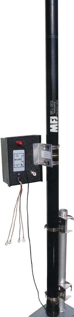 MFJ-2982, 31FT WIRE VERT. 80-6M, FEATHER LITE, 600W 3 MFJ-2982, 31FT WIRE VERT. 80-6M, FEATHER LITE, 600W