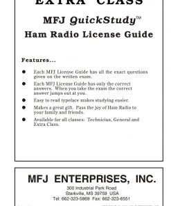 MFJ-3215, QUICK STUDY GUIDE EXTRA