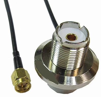 MFJ-341SS, HARD MOUNT HARDNESS, SO-239 WITH SMA MALE END, 3FT 3 MFJ-341SS, HARD MOUNT HARDNESS, SO-239 WITH SMA MALE END, 3FT