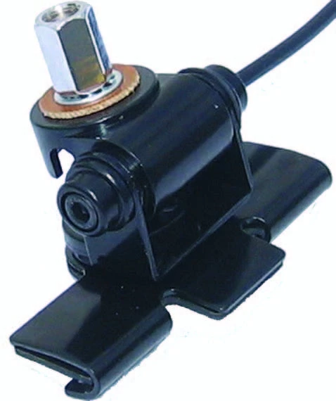 MFJ-345T, TRUNK LIP MOUNT, 3/8-24 STUB, WITH CABLE 3 MFJ-345T, TRUNK LIP MOUNT, 3/8-24 STUB, WITH CABLE