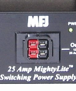 MFJ-4125P, SWITCHING PS, W/POWER POLE, 25 AMP