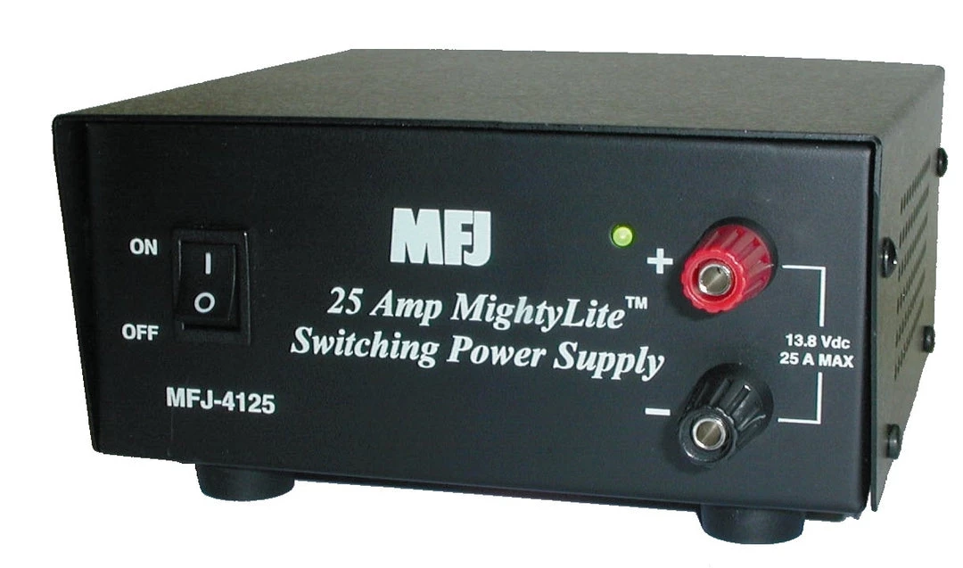 MFJ-4125, SWITCHING POWER SUPPLY, BASIC, 25 AMPS 3 MFJ-4125, SWITCHING POWER SUPPLY, BASIC, 25 AMPS