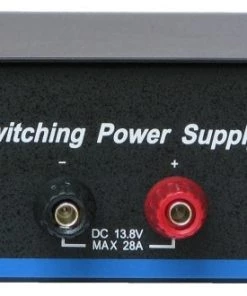 MFJ-4128, SWITCHING POWER SUPPLY, 28AMPS, 13.8VDC,110/220VA