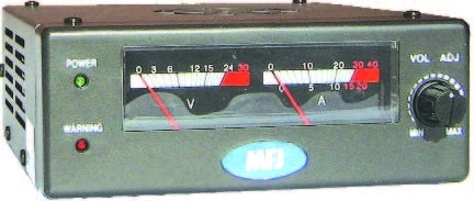 MFJ-4218MV, SWITCHING PS, 0-24VDC, 18A @ 13.8V,HAS V,I METER 3 MFJ-4218MV, SWITCHING PS, 0-24VDC, 18A @ 13.8V,HAS V,I METER