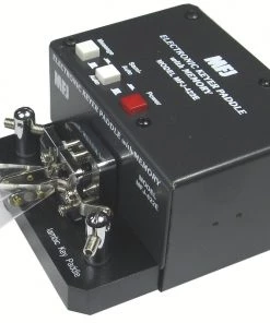 MFJ-422E, KEYER, MFJ PADDLE, COMBO, WITH MEMORY, BLACK