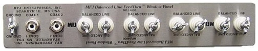 MFJ-4600, WINDOW ANT FEEDTHRU, LADDLE LINE AND COAX 3 MFJ-4600, WINDOW ANT FEEDTHRU, LADDLE LINE AND COAX