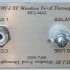 MFJ-4601N, WINDOW ANT FEEDTHRU, BASIC PANEL - N CONNECTORS