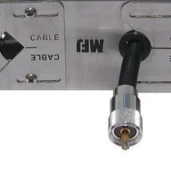 MFJ-4604, WINDOW CABLE-THRU PANEL, WEATHER-SEAL