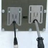 MFJ-4612, 2-HOLE ADAPTIVE CABLE WALL PLATE