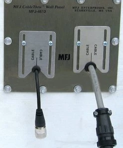 MFJ-4612, 2-HOLE ADAPTIVE CABLE WALL PLATE