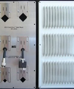 MFJ-4616, VENT THRU PANEL, 6 HOLES